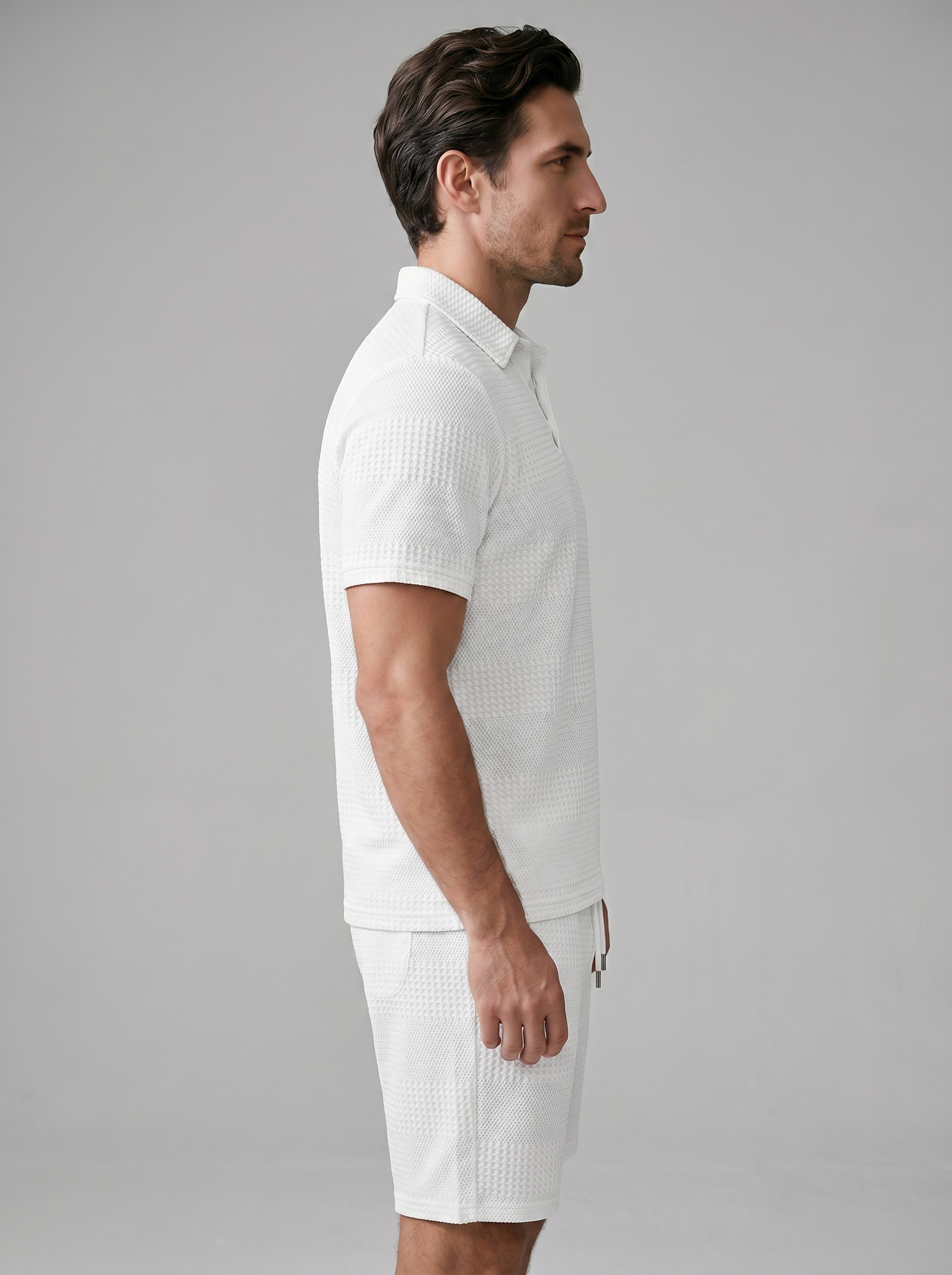 Poloshirt og Shorts Sæt Herre Casual Sommer