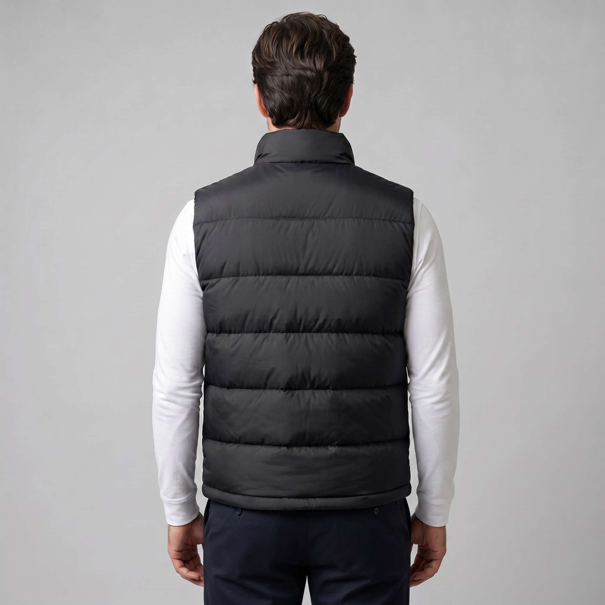 Gilet matelassé rembourré homme hiver décontracté