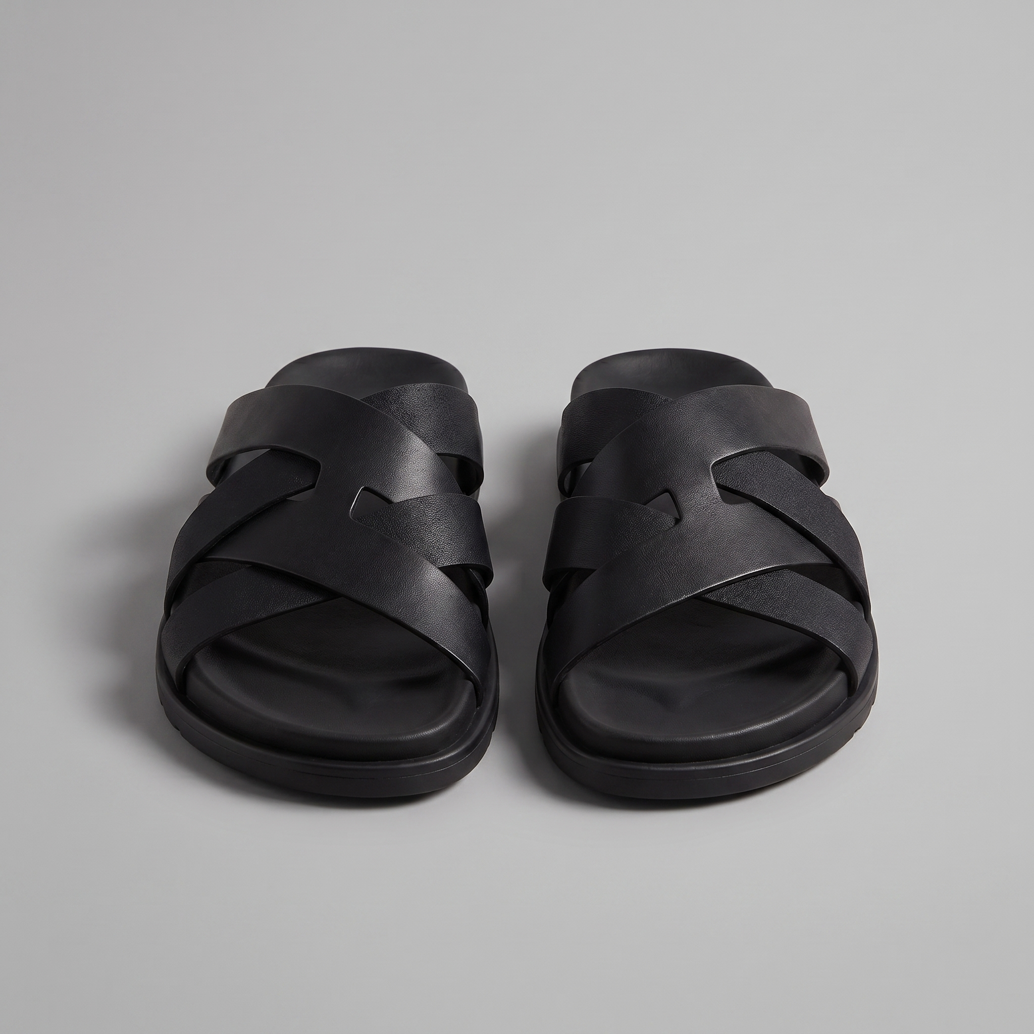 Herren-Sandalen mit Kreuzriemen, lässig für den Sommer