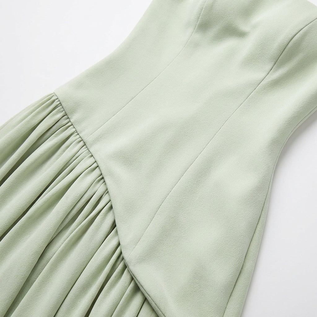 Vestido largo sin tirantes para mujer Formal vestido de noche