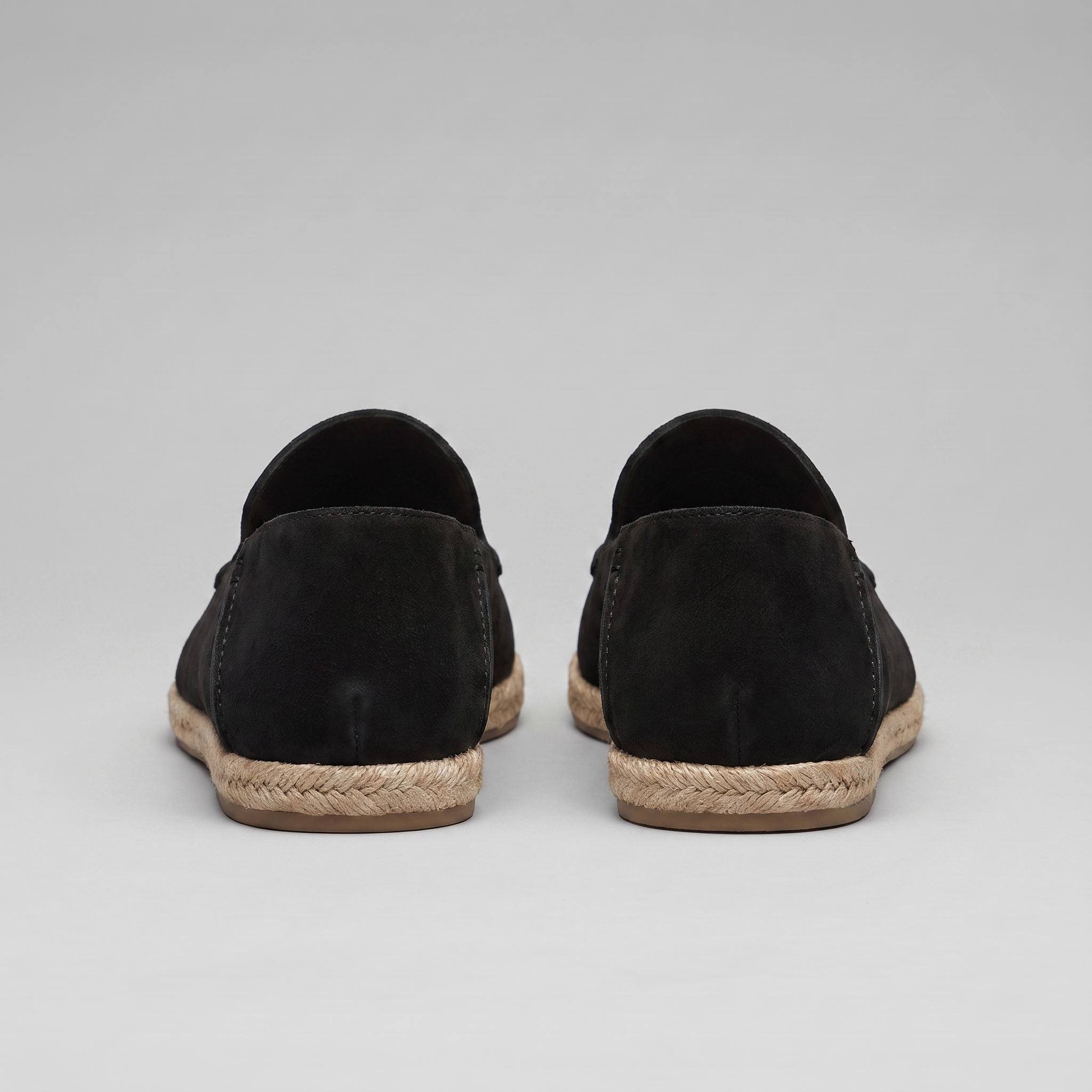 Semišové espadrilky mokasíny pánské neformální letní