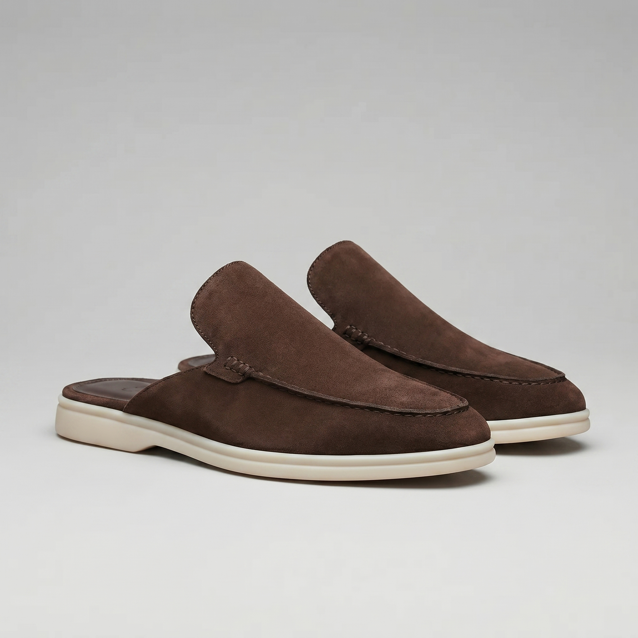 Ruskind Loafer Mules Herre Backless Casual Sommer