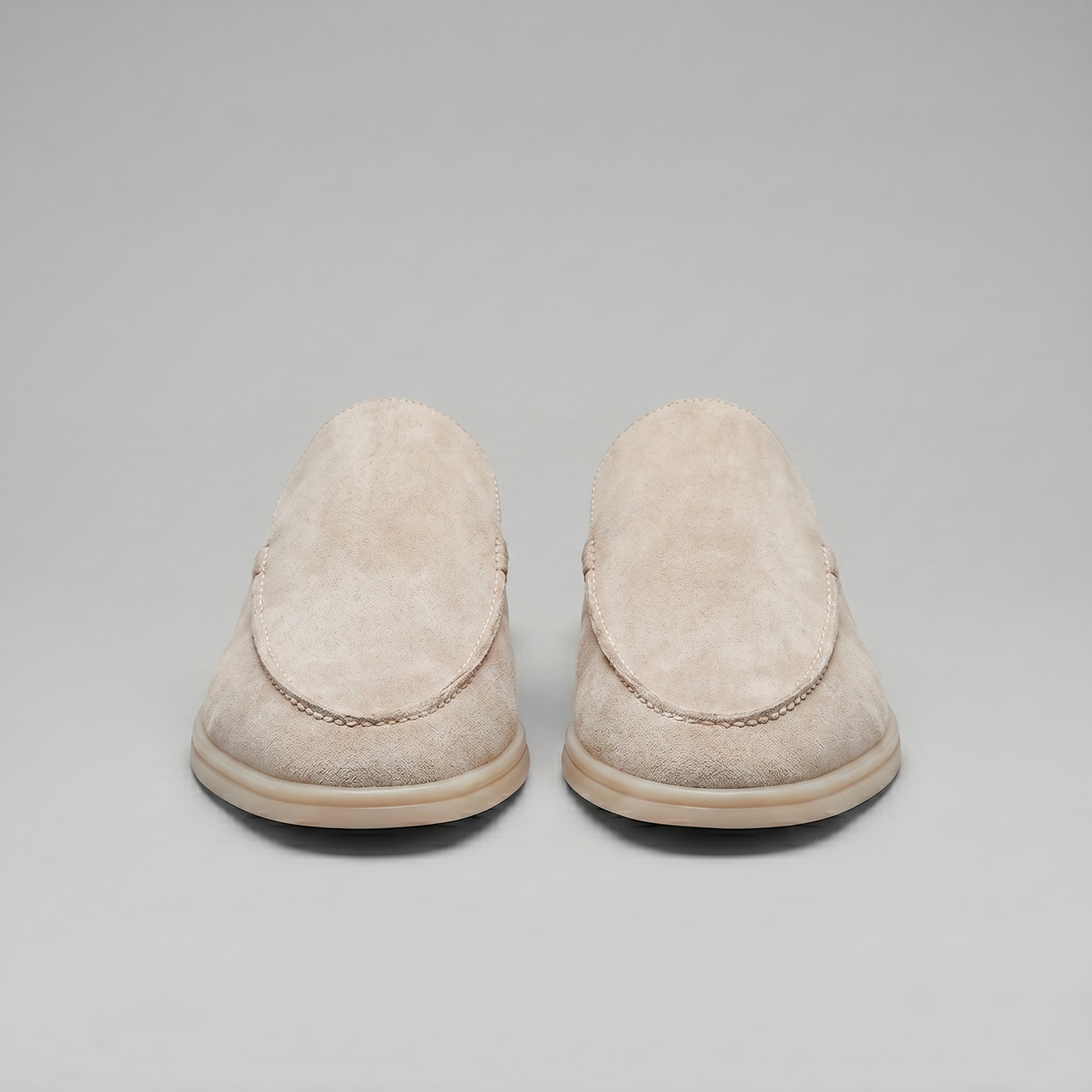 Ruskind Loafer Mules Herre Backless Casual Sommer