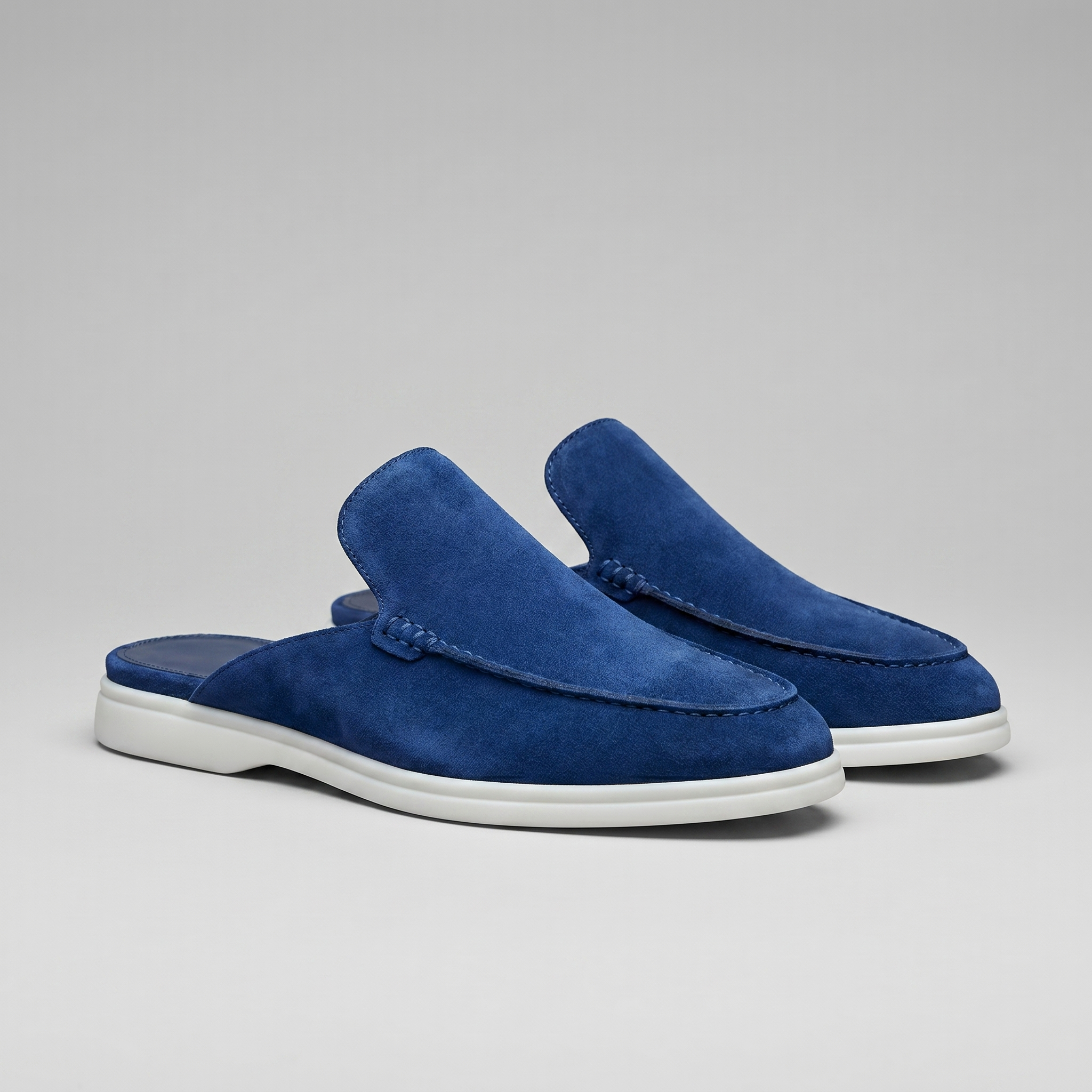 Ruskind Loafer Mules Herre Backless Casual Sommer