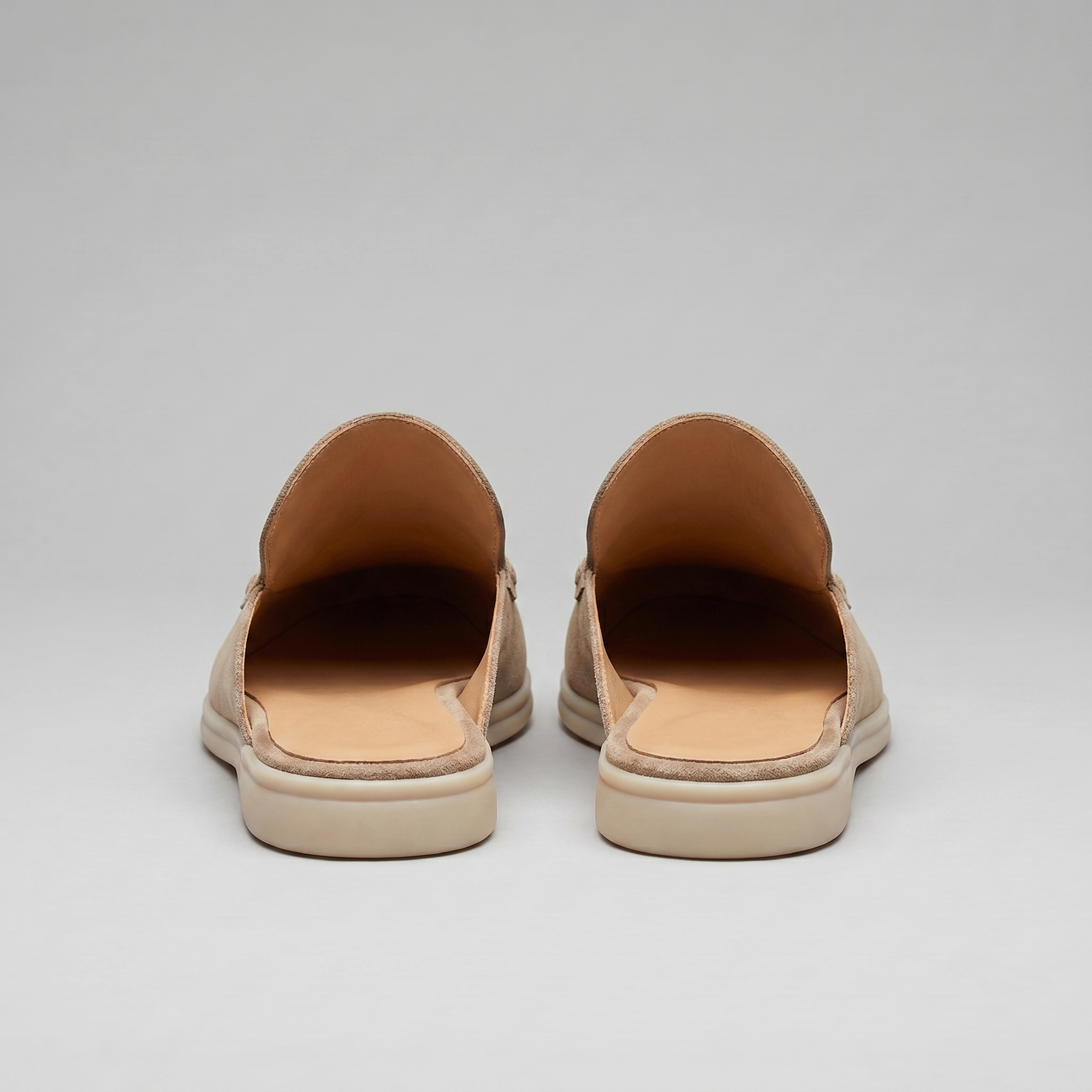 Ruskind Loafer Mules Herre Backless Casual Sommer