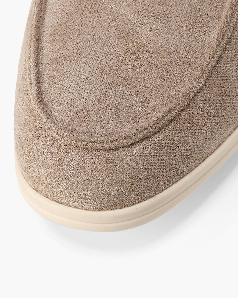 Wildleder Loafers Herren Freizeit Bequem Slip On
