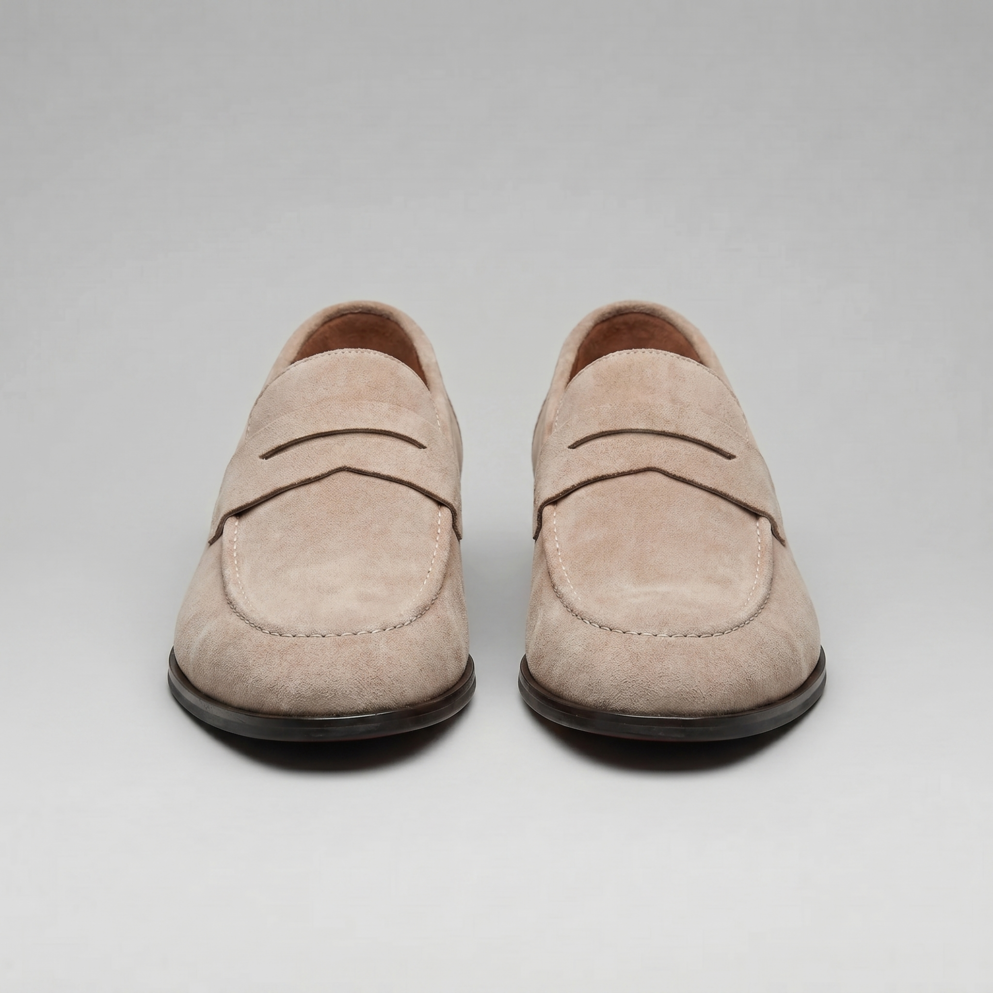 Suede Penny Loafers Heren Smart Casual