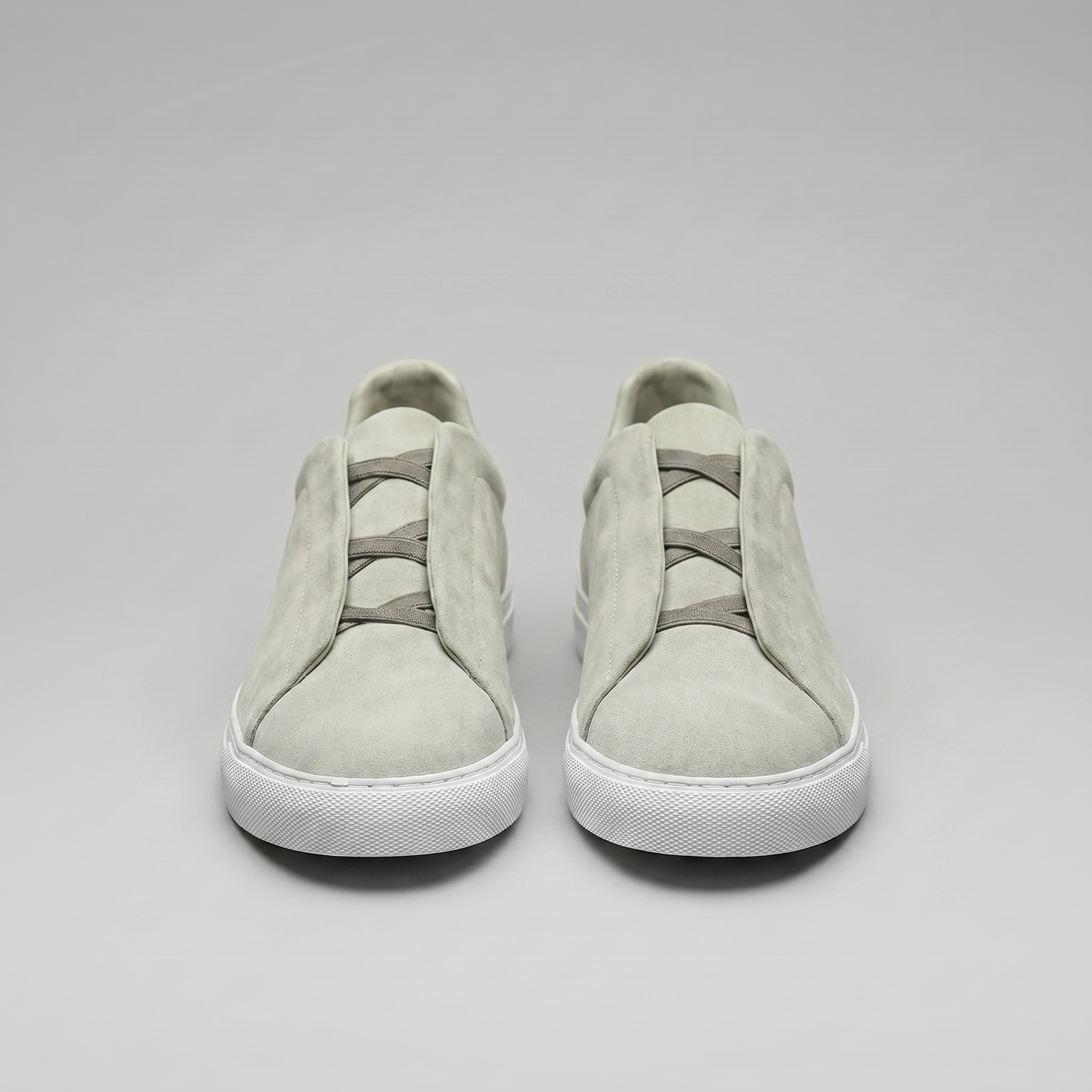 Suede Slip On Trainers Heren Casual Comfort