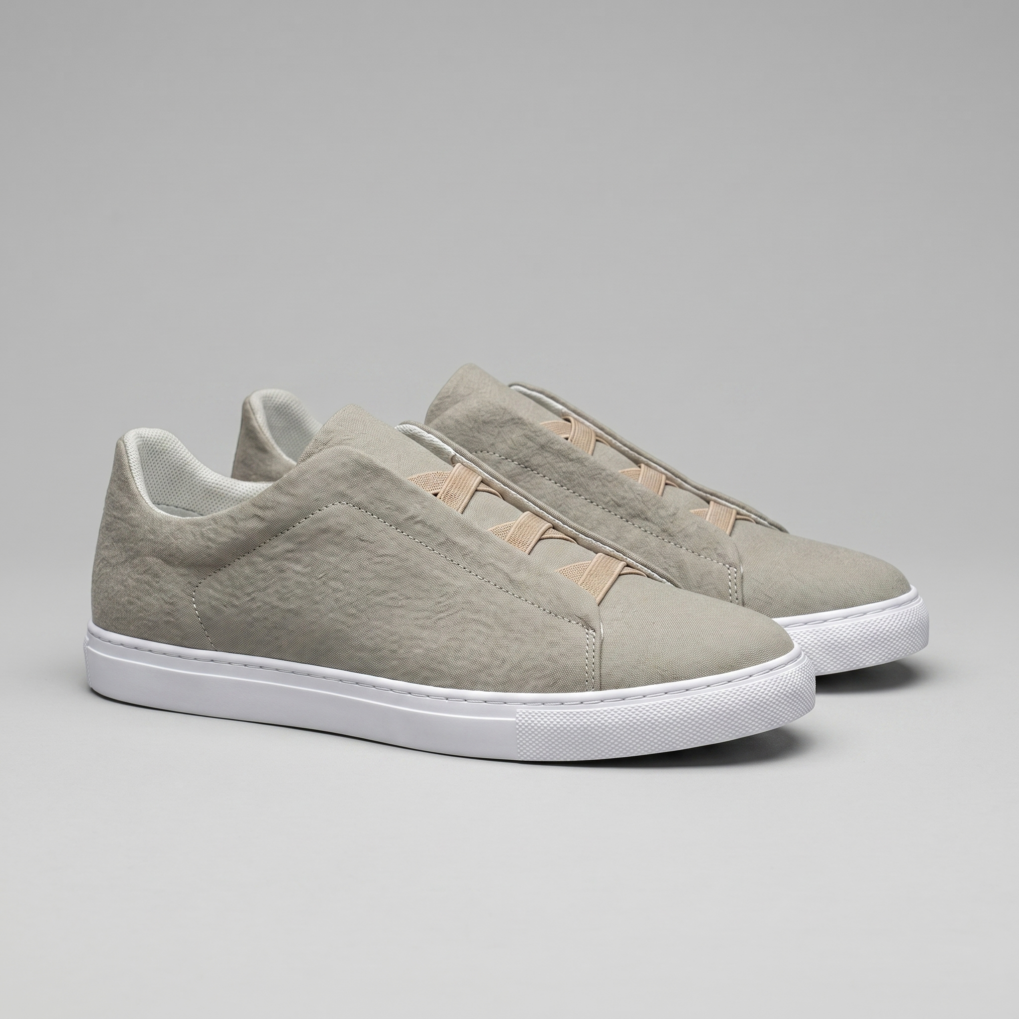 Suede Slip On Trainers Heren Casual Comfort