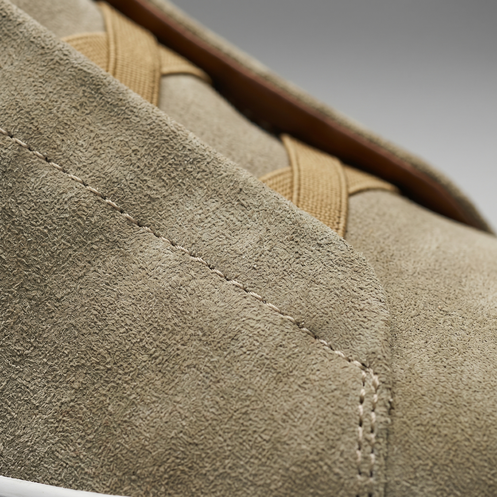 Suede Slip On Trainers Heren Casual Comfort