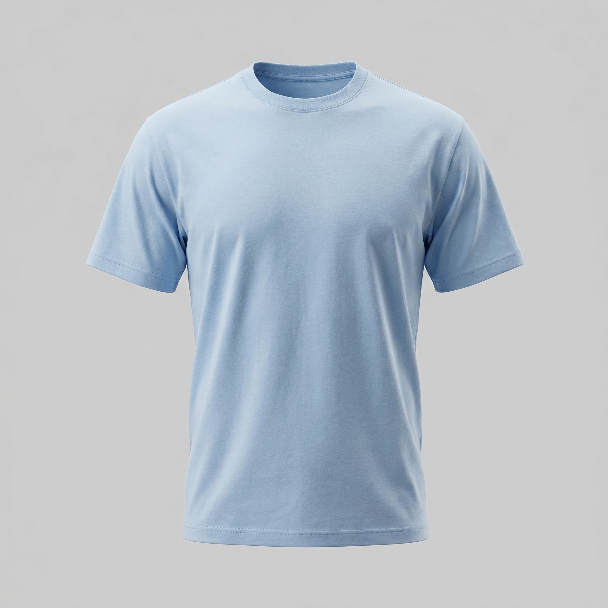 T-Shirt Herren Rundhals Baumwolle Freizeit