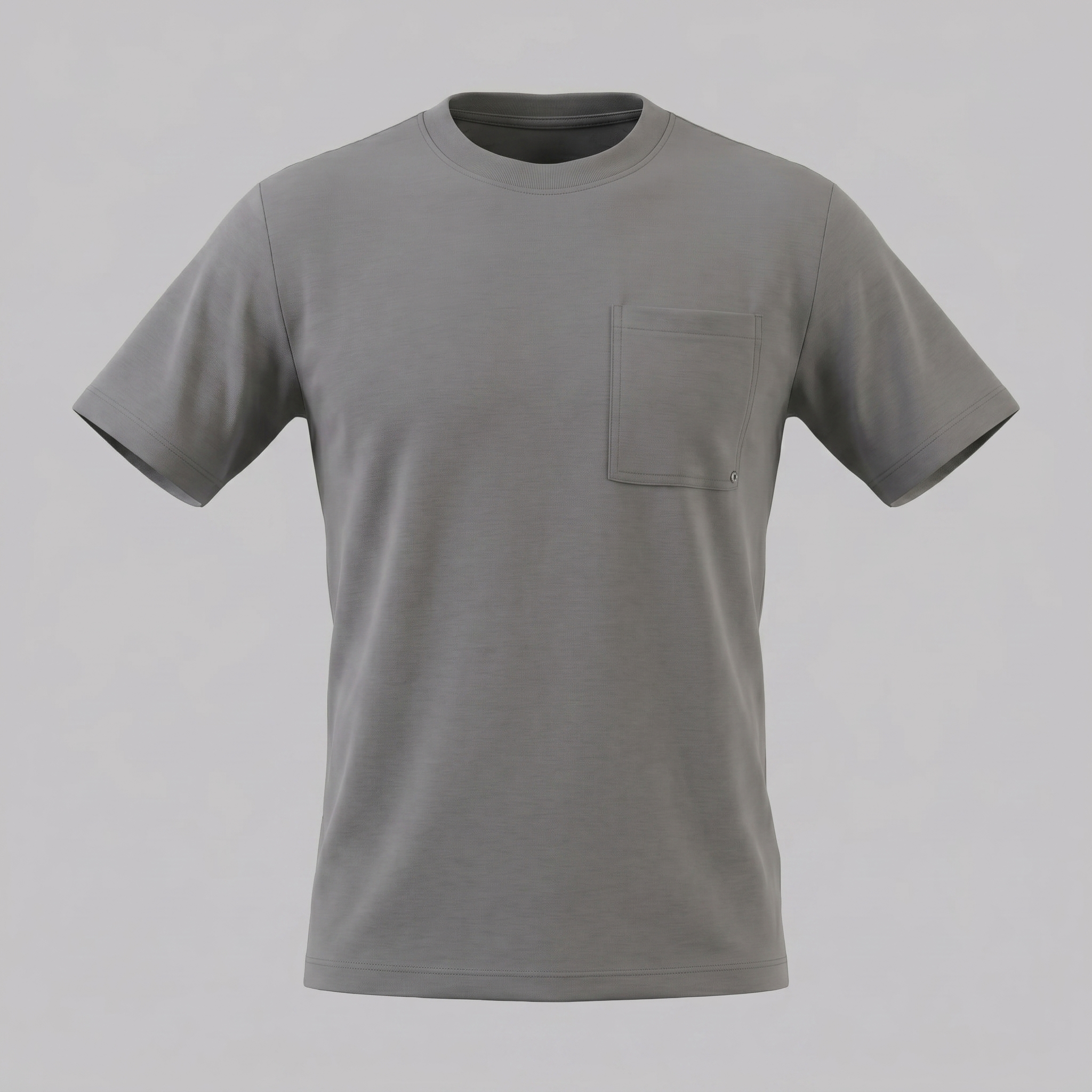T-Shirt Herre Relaxed Fit Bryststak Casual