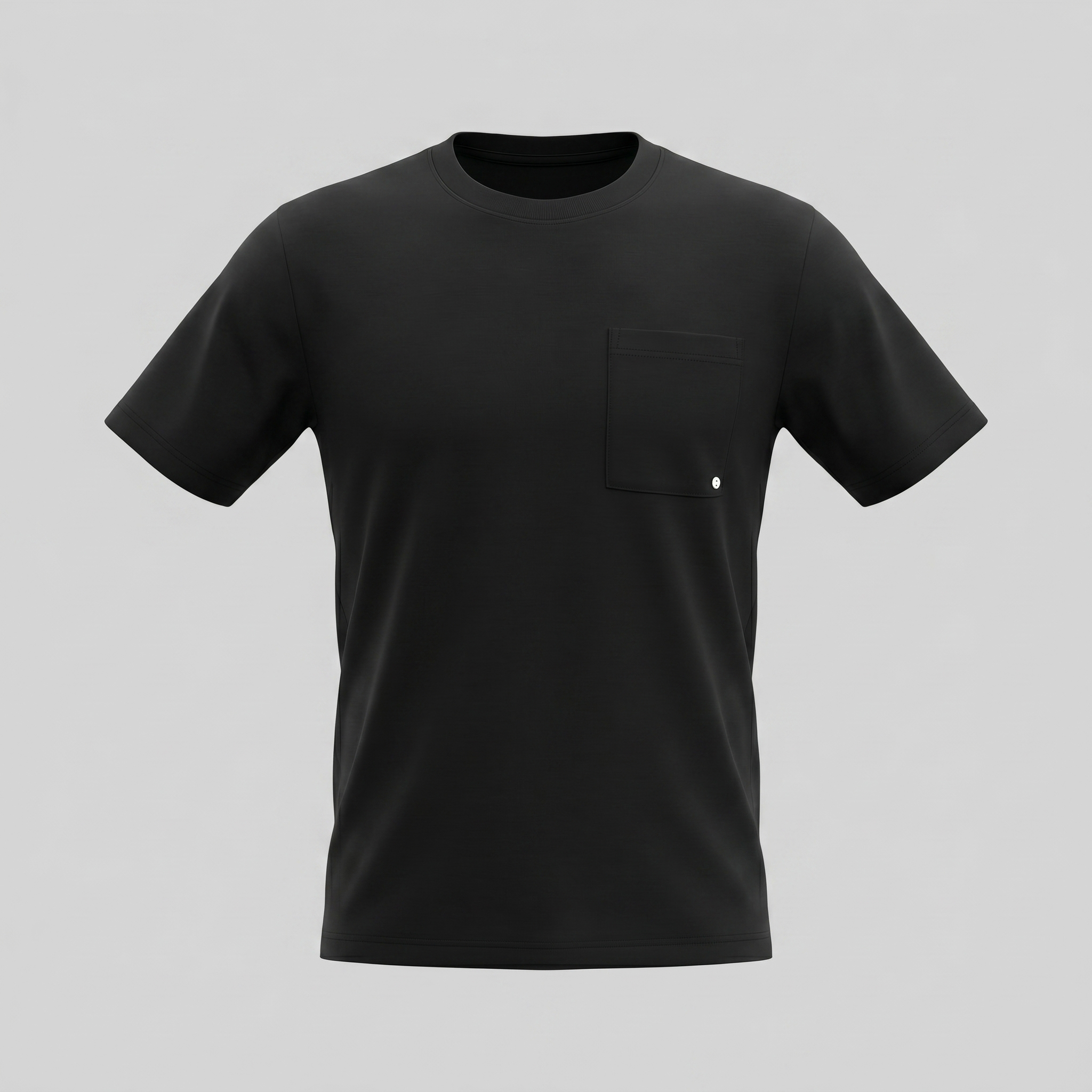 T-Shirt Herre Relaxed Fit Bryststak Casual