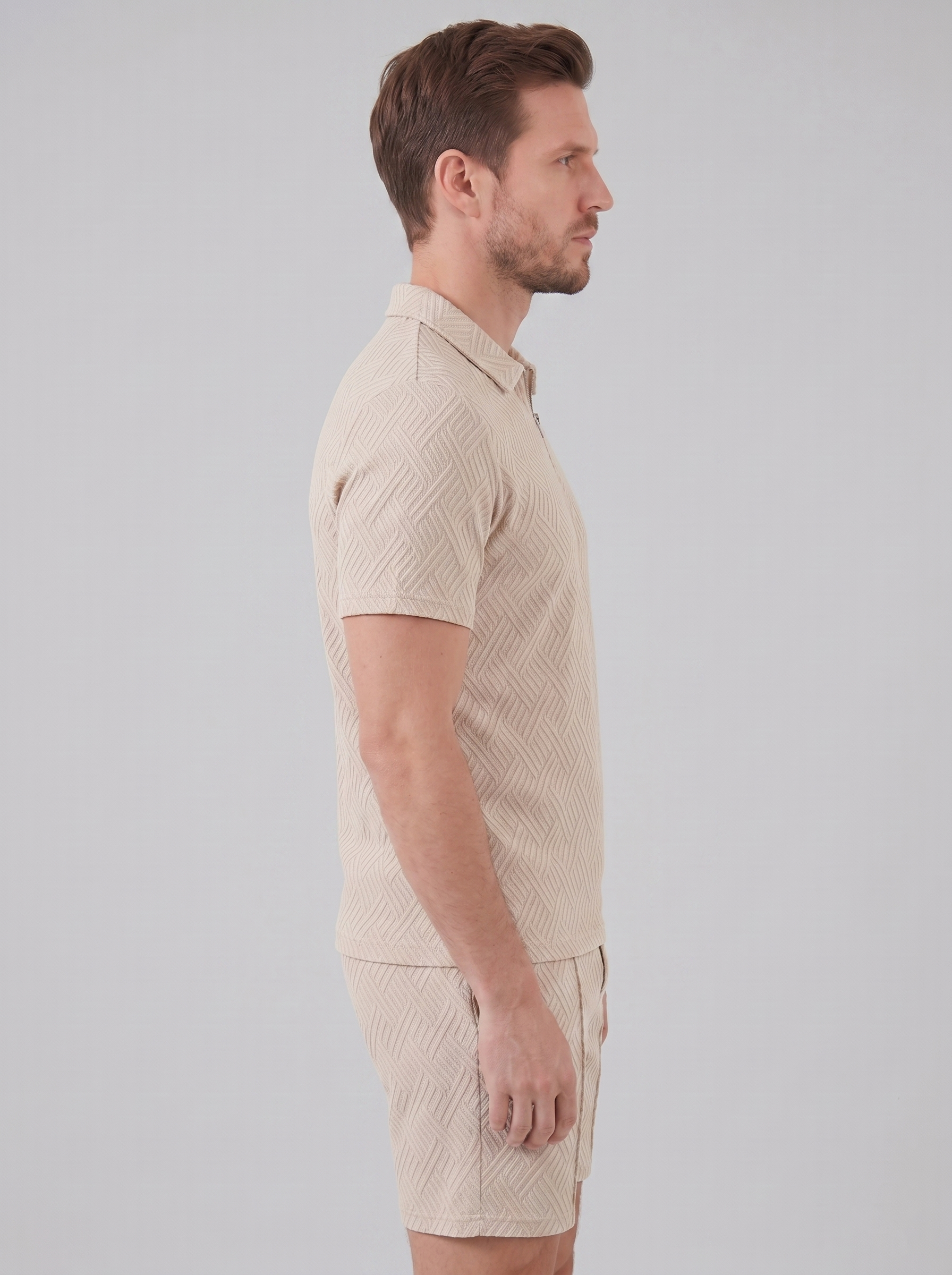 Sommer Sæt Herre Let Åndbar Casual Relaxed Fit