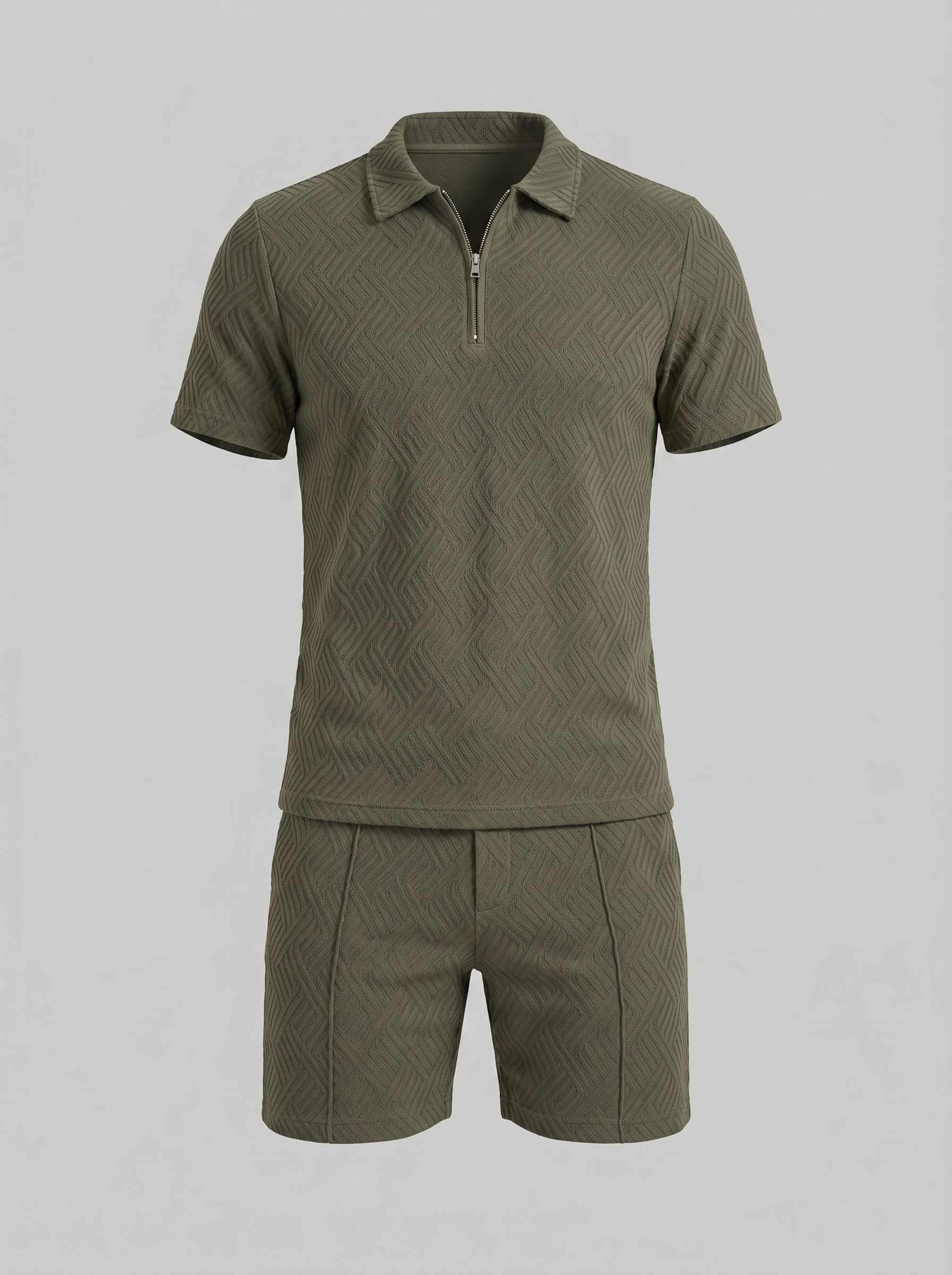 Sommer Sæt Herre Let Åndbar Casual Relaxed Fit