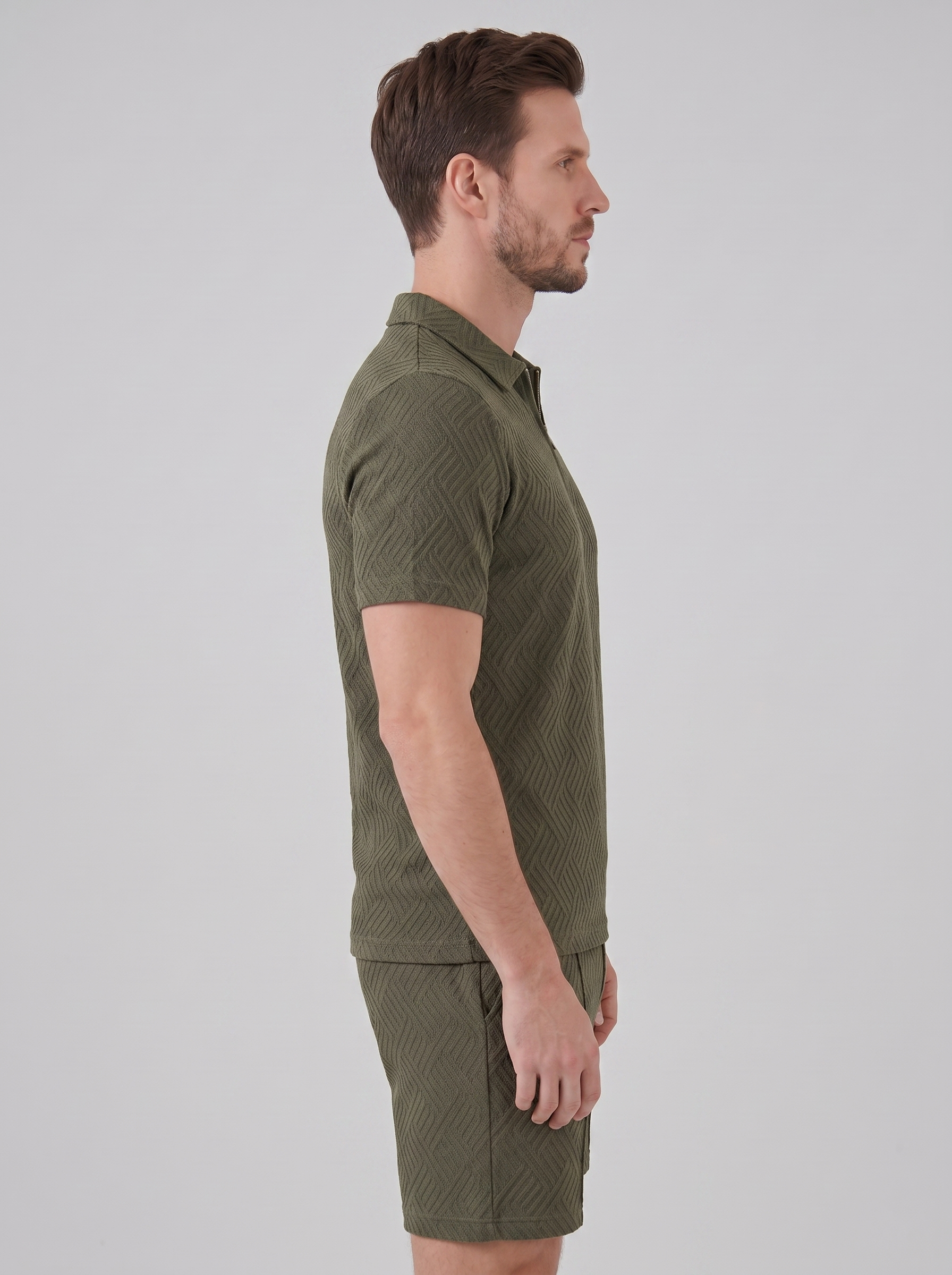 Sommer Sæt Herre Let Åndbar Casual Relaxed Fit