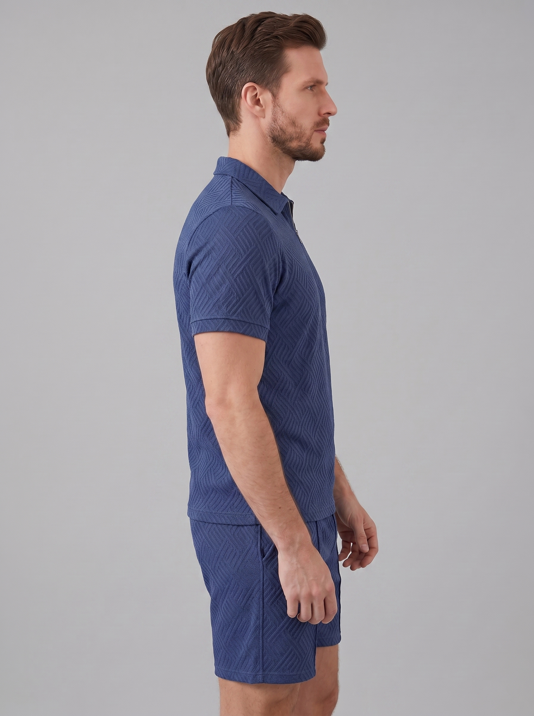 Sommer Sæt Herre Let Åndbar Casual Relaxed Fit
