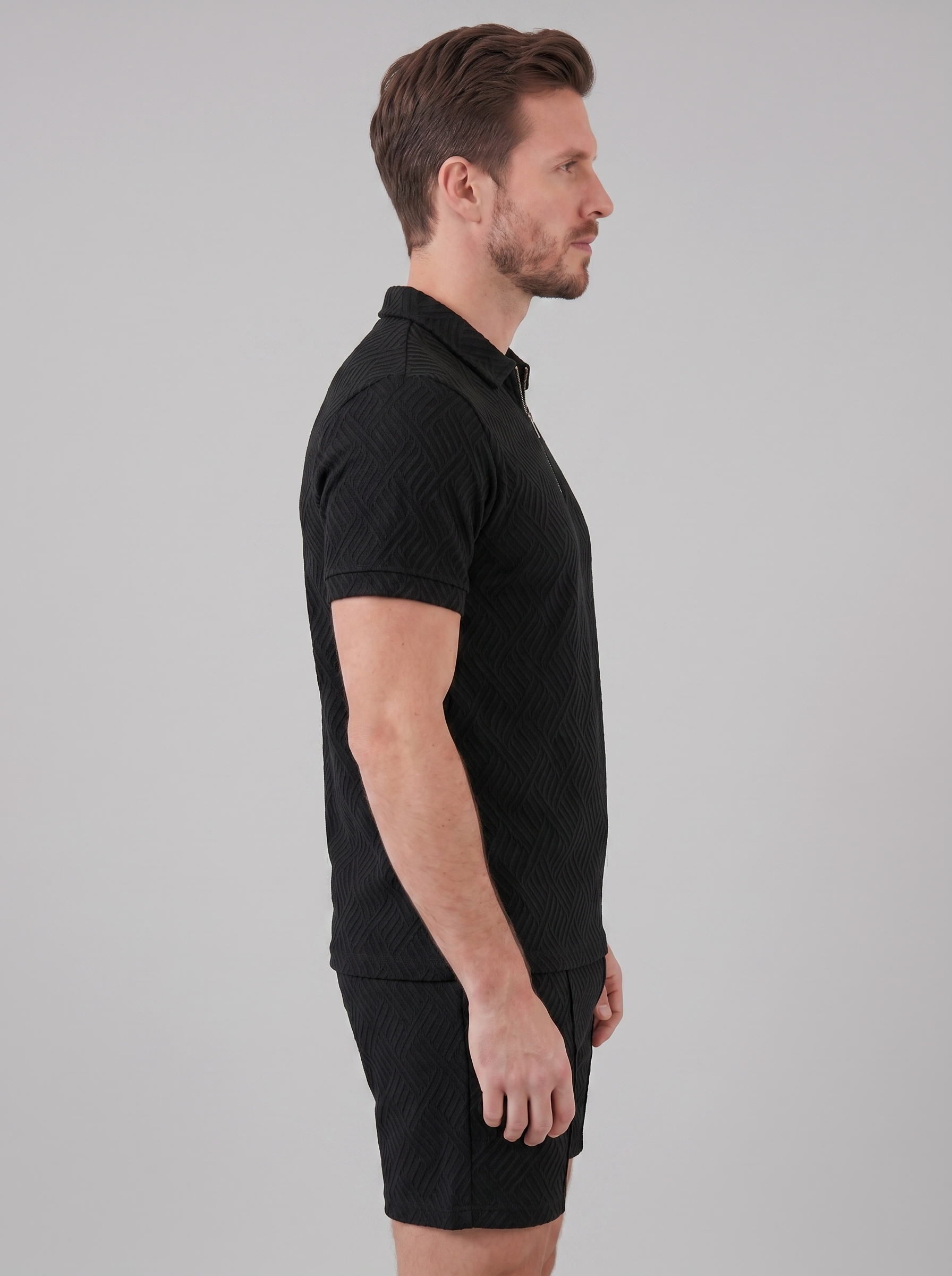 Sommer Sæt Herre Let Åndbar Casual Relaxed Fit