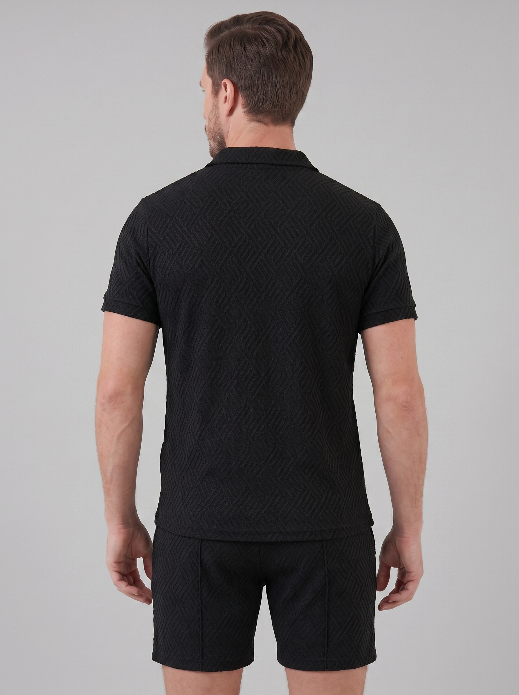 Sommer Sæt Herre Let Åndbar Casual Relaxed Fit