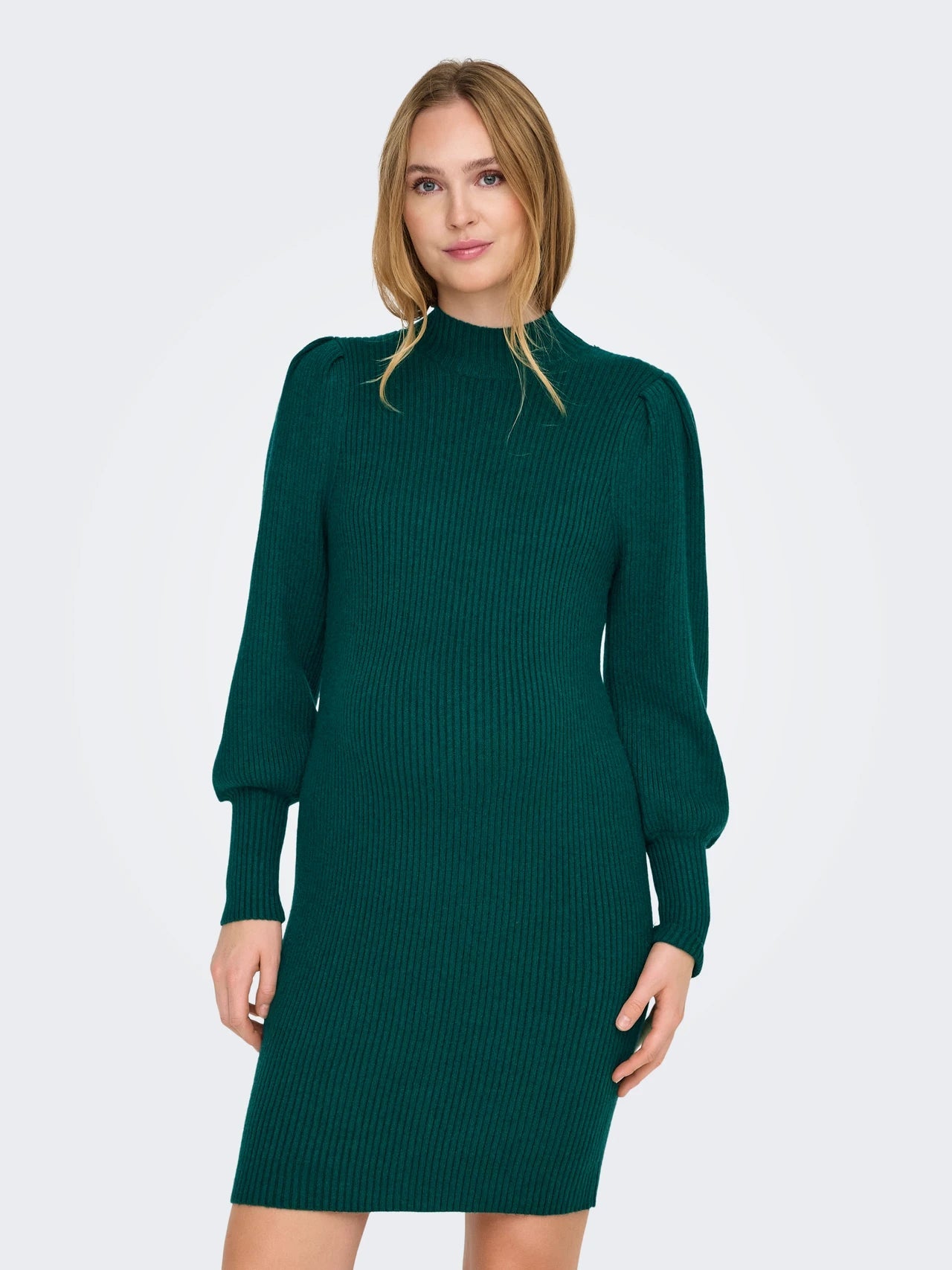 Robe de grossesse femme col haut décontractée mini robe