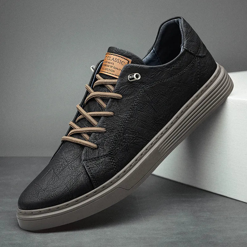Zapatos oxford para hombre corte regular cuello redondo casual