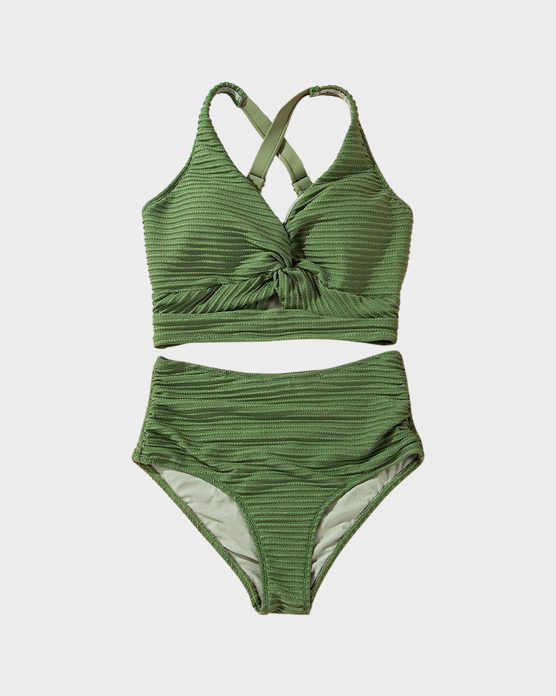 Conjunto de Bikini Atemporal para Dama con Ajuste Favorable