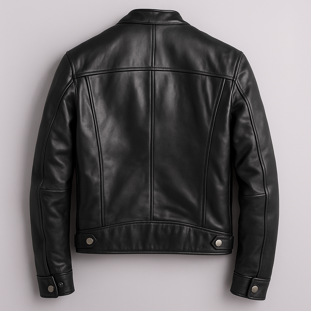 Men's Slim Fit Jacket With Zipper For Spring And Summer