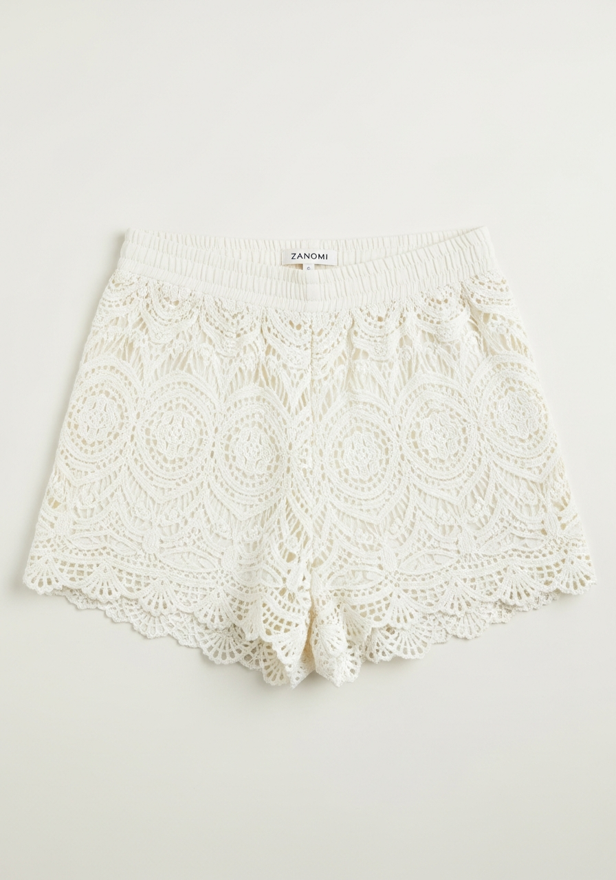Shorts de plage bohème légers pour femmes avec taille élastique
