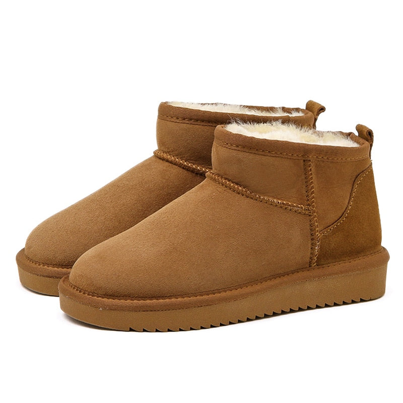 Lined Women’s Ankle Boots, Fur Lining, Flexible Sole