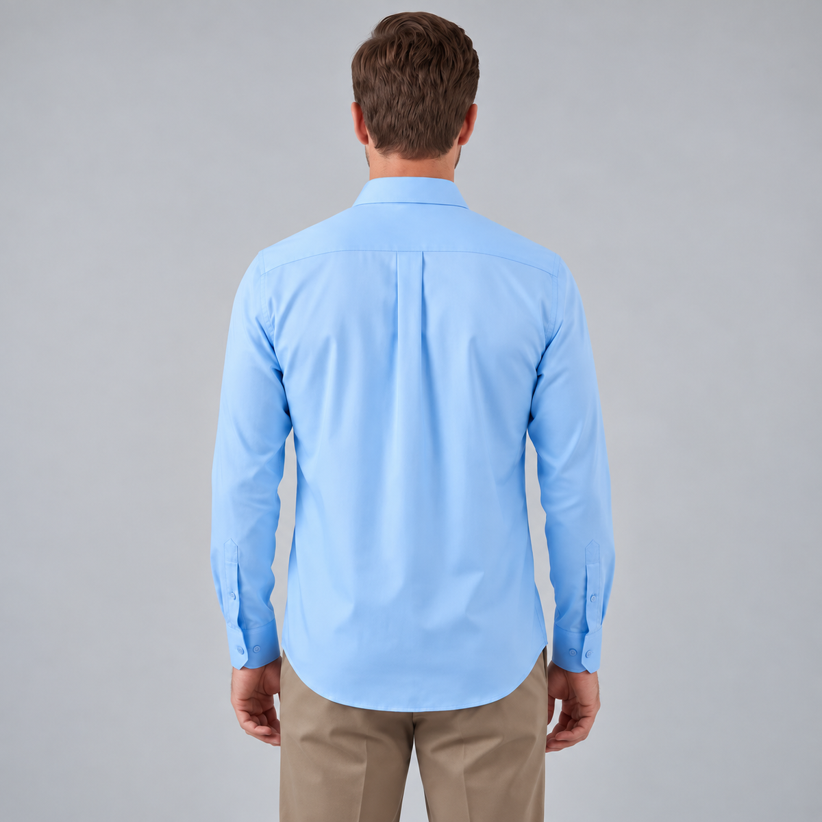 Men's Slim Fit Long Sleeve Shirt
