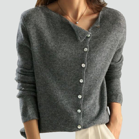 Cardigan élégant pour femme avec une coupe confortable et des boutons