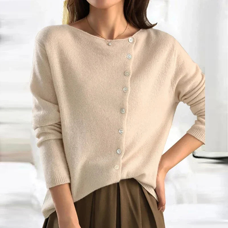 Cardigan élégant pour femme avec une coupe confortable et des boutons