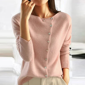 Cardigan élégant pour femme avec une coupe confortable et des boutons