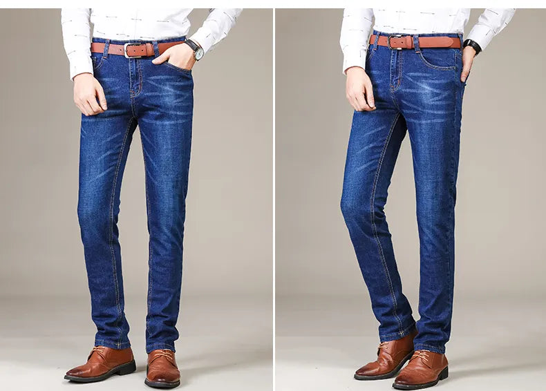 Herrenjeans wasserabweisend Extra-Stretch Slim Fit