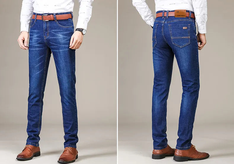 Herrenjeans wasserabweisend Extra-Stretch Slim Fit