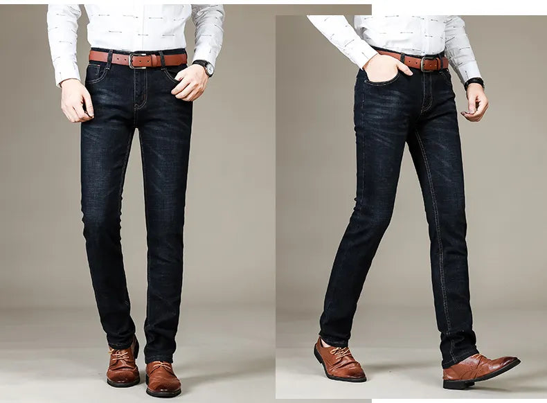Herrenjeans wasserabweisend Extra-Stretch Slim Fit