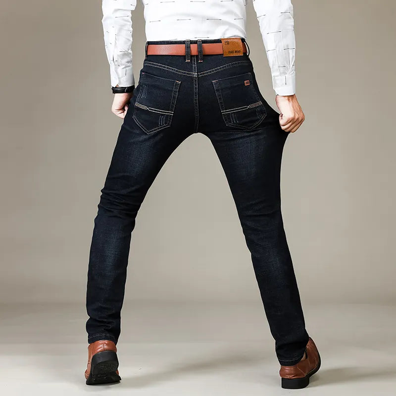 Herrenjeans wasserabweisend Extra-Stretch Slim Fit