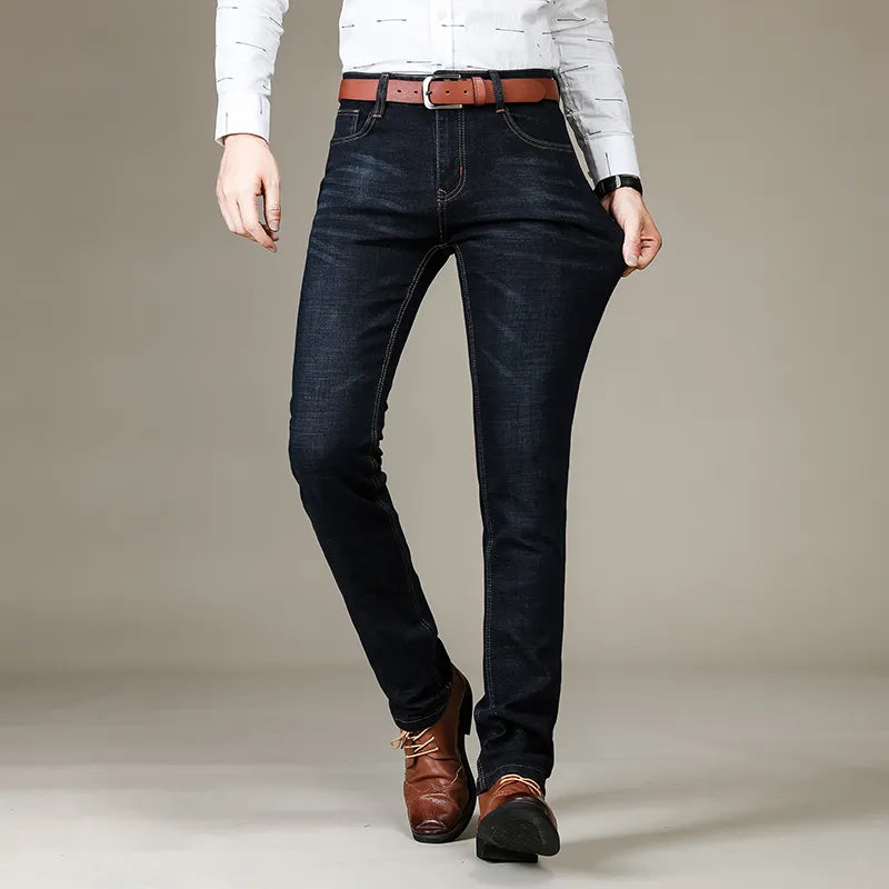 Herrenjeans wasserabweisend Extra-Stretch Slim Fit