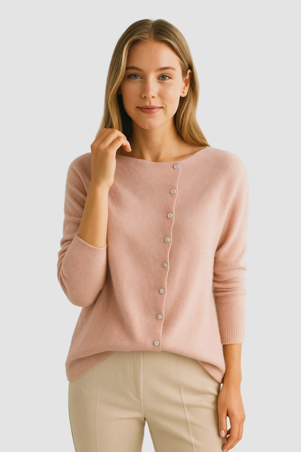Cardigan élégant pour femme avec une coupe confortable et des boutons