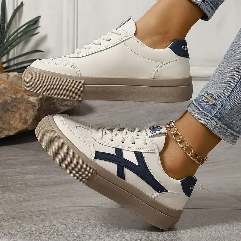 Zapatillas retro para mujer con plantilla cómoda