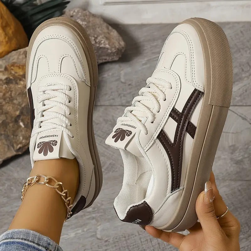 Zapatillas retro para mujer con plantilla cómoda