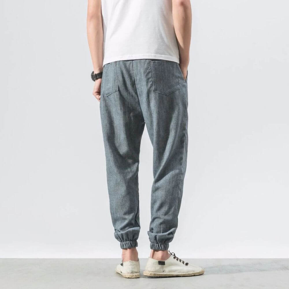 Joggingbroek Heren Trekkoord Elastische Boorden Regular Fit