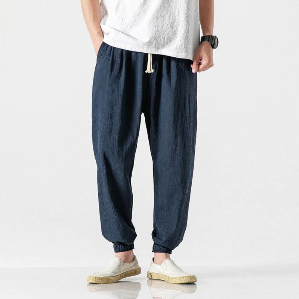 Joggingbroek Heren Trekkoord Elastische Boorden Regular Fit
