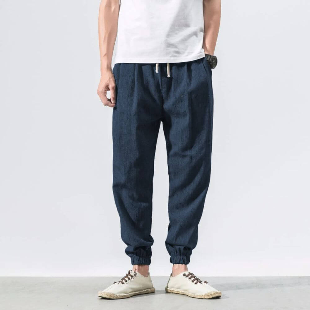 Joggingbroek Heren Trekkoord Elastische Boorden Regular Fit