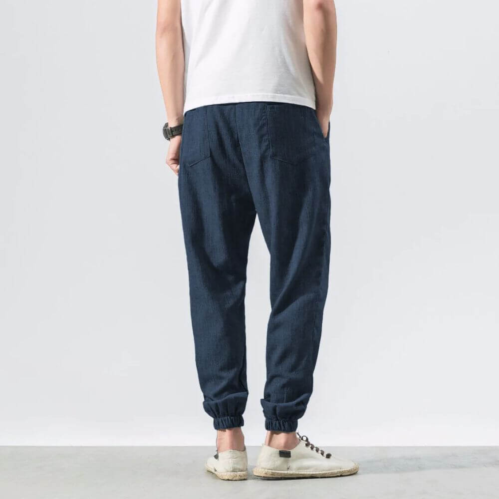 Joggingbroek Heren Trekkoord Elastische Boorden Regular Fit