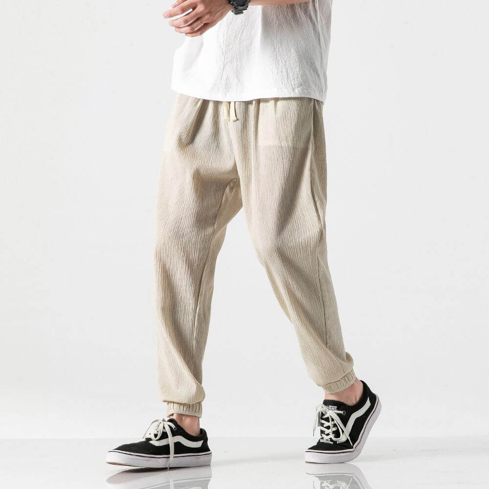 Joggingbroek Heren Trekkoord Elastische Boorden Regular Fit