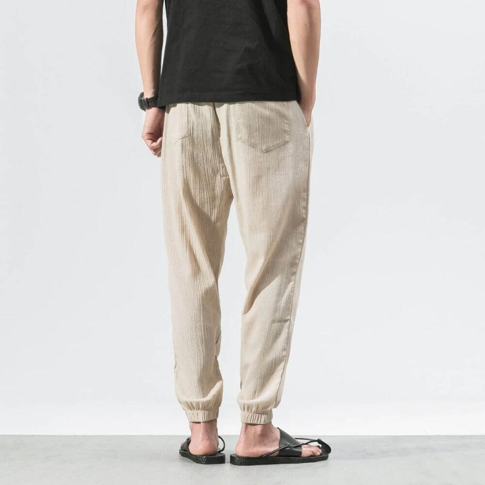 Joggingbroek Heren Trekkoord Elastische Boorden Regular Fit