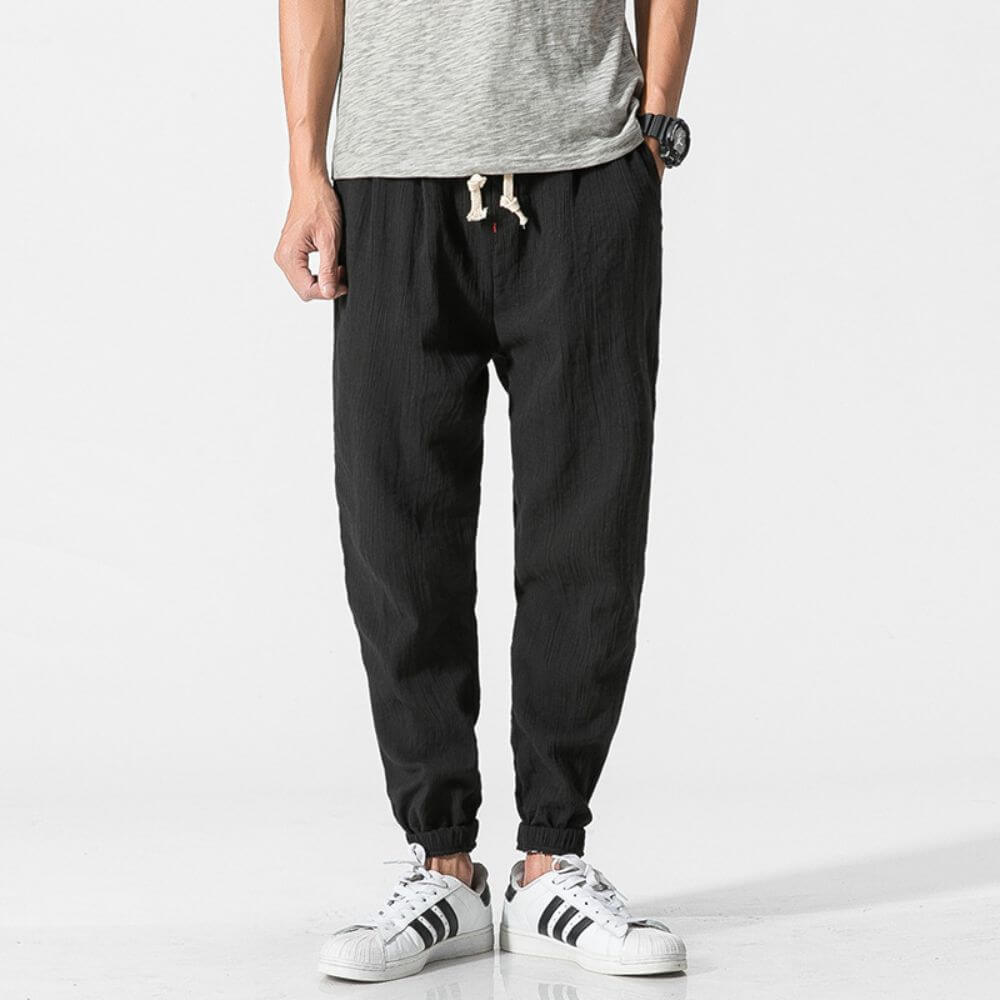 Joggingbroek Heren Trekkoord Elastische Boorden Regular Fit