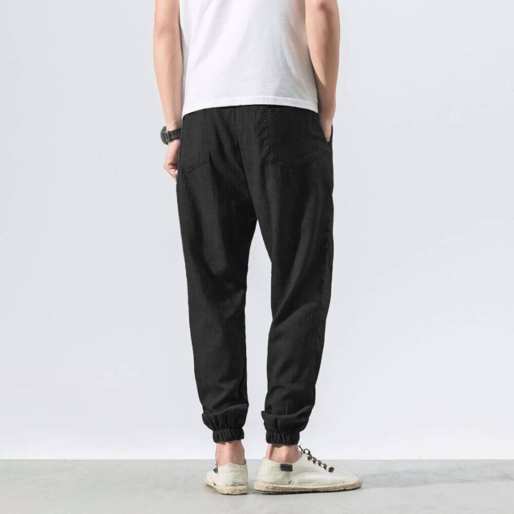 Joggingbroek Heren Trekkoord Elastische Boorden Regular Fit