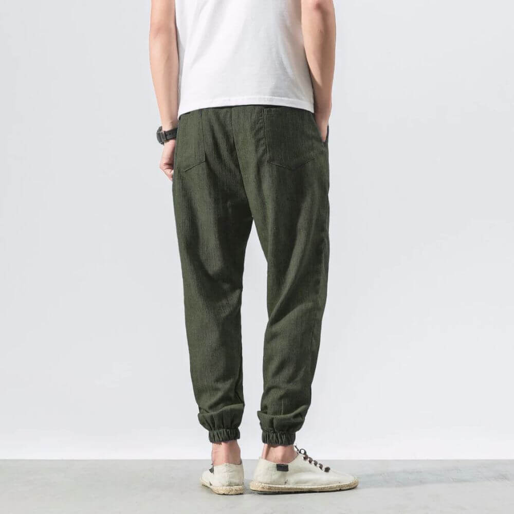 Joggingbroek Heren Trekkoord Elastische Boorden Regular Fit